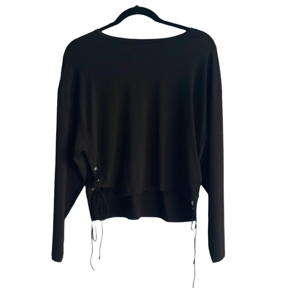 Zara Tops Zara Basic Long Sleeve Scoop Neck Top Poshmark